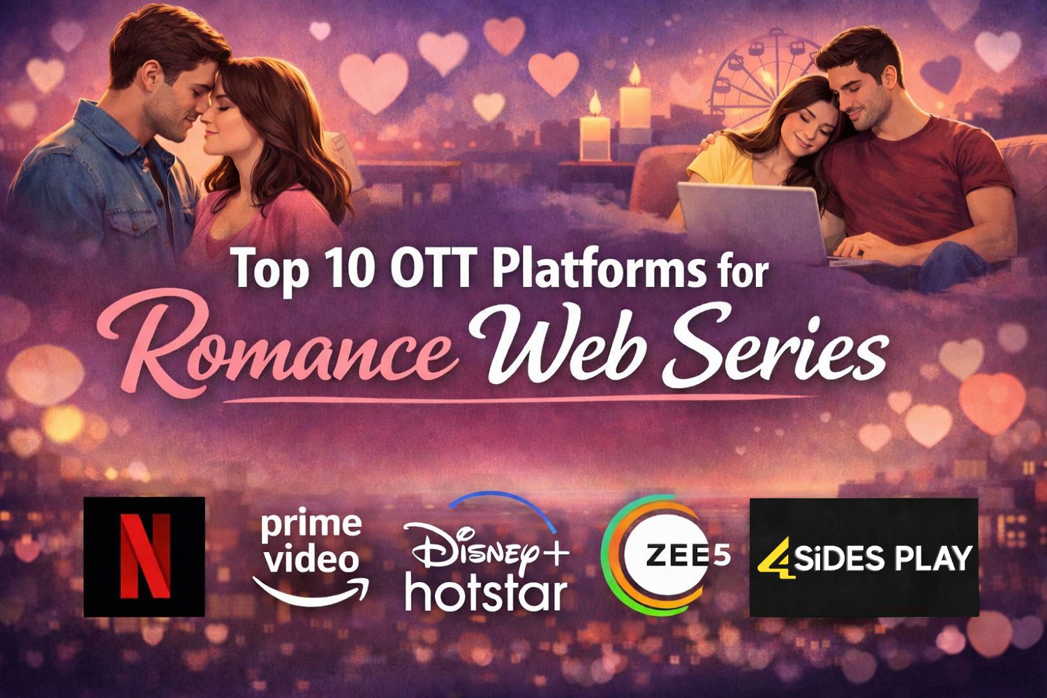 Top 10 OTT Platforms for Romance Web Series